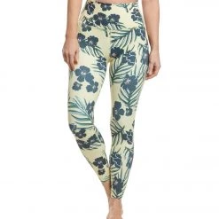 Beyond Yoga Olympus High Waisted 7/8 Yoga Leggings Floral Sunrise