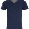 Bella + Canvas Men's Jersey Short Sleeve V-neck Tee Navy CLOTHING
