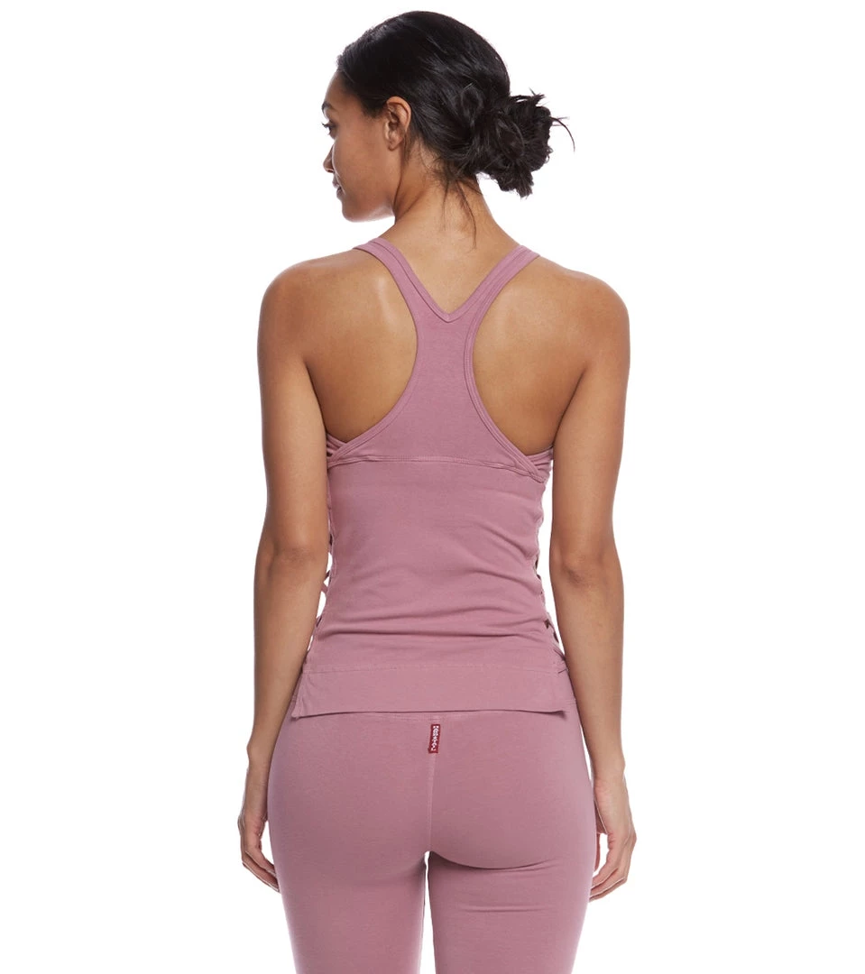 Hard Tail X Side Yoga Tank Top Dusty Rose 5 Hard Tail X Side Yoga Tank Top Dusty Rose