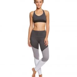 Onzie Y Back Yoga Sports Bra Slate Grey /Black 11 Onzie Y Back Yoga Sports Bra Slate Grey /Black