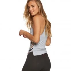 CLOTHING Hard Tail X Side Yoga Tank Top Dove