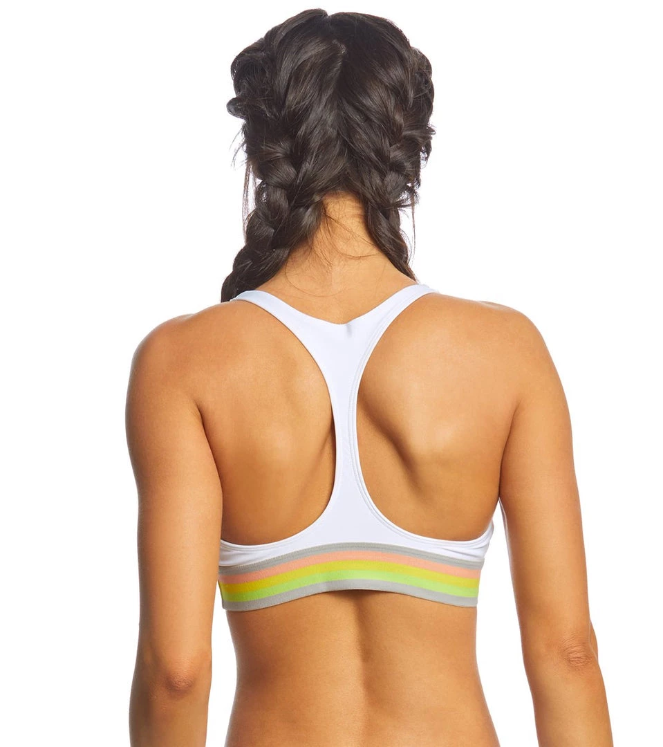 Onzie Y Back Yoga Sports Bra White Combo CLOTHING 5 Onzie Y Back Yoga Sports Bra White Combo CLOTHING