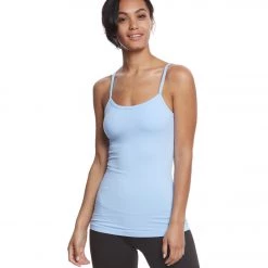 CLOTHING Hard Tail Long Yoga Sport Bra Tank Bluebell