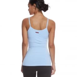 CLOTHING Hard Tail Long Yoga Sport Bra Tank Bluebell
