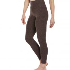 Women Beyond Yoga Spacedye High Waisted Caught In The Midi 7/8 Yoga Leggings Terra Leather Earth