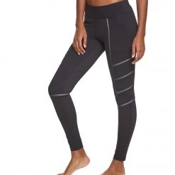 Blanc Noir Twilight Yoga Leggings With Pockets Black CLOTHING