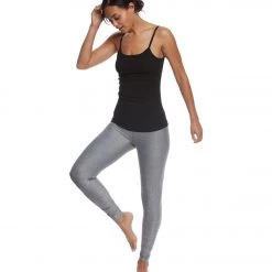 Hard Tail Long Yoga Sport Bra Tank Black