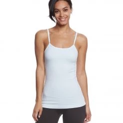 CLOTHING Hard Tail Long Yoga Sport Bra Tank Mist