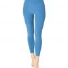Women Beyond Yoga Spacedye High Waisted Caught In The Midi 7/8 Yoga Leggings Victory Blue/Blue Suede