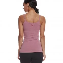 CLOTHING Hard Tail Long Yoga Sport Bra Tank Dusty Rose