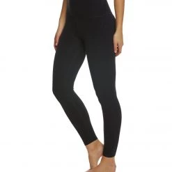 Beyond Yoga Spacedye High Waisted Caught In The Midi 7/8 Yoga Leggings Darkest Night