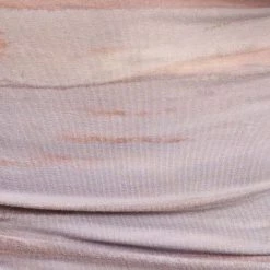 CLOTHING Hard Tail Long Yoga Sport Bra Tank White/Blue Rainbow Horizon