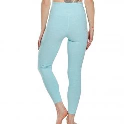 Women Beyond Yoga Spacedye High Waisted Caught In The Midi 7/8 Yoga Leggings Island Topaz White