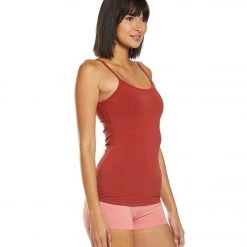 Hard Tail Long Yoga Sport Bra Tank Brick CLOTHING
