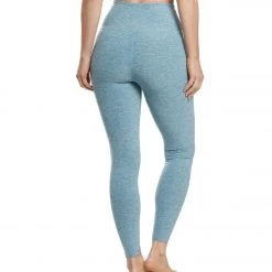 Beyond Yoga Spacedye High Waisted Caught In The Midi 7/8 Yoga Leggings Blue Crush/Sky Blue