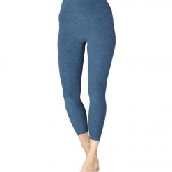 Beyond Yoga Spacedye High Waisted Caught In The Midi 7/8 Yoga Leggings Insignia Navy Women