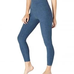 Beyond Yoga Spacedye High Waisted Caught In The Midi 7/8 Yoga Leggings Insignia Navy Women