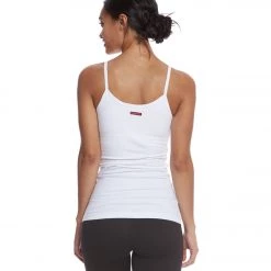 Hard Tail Long Yoga Sport Bra Tank White