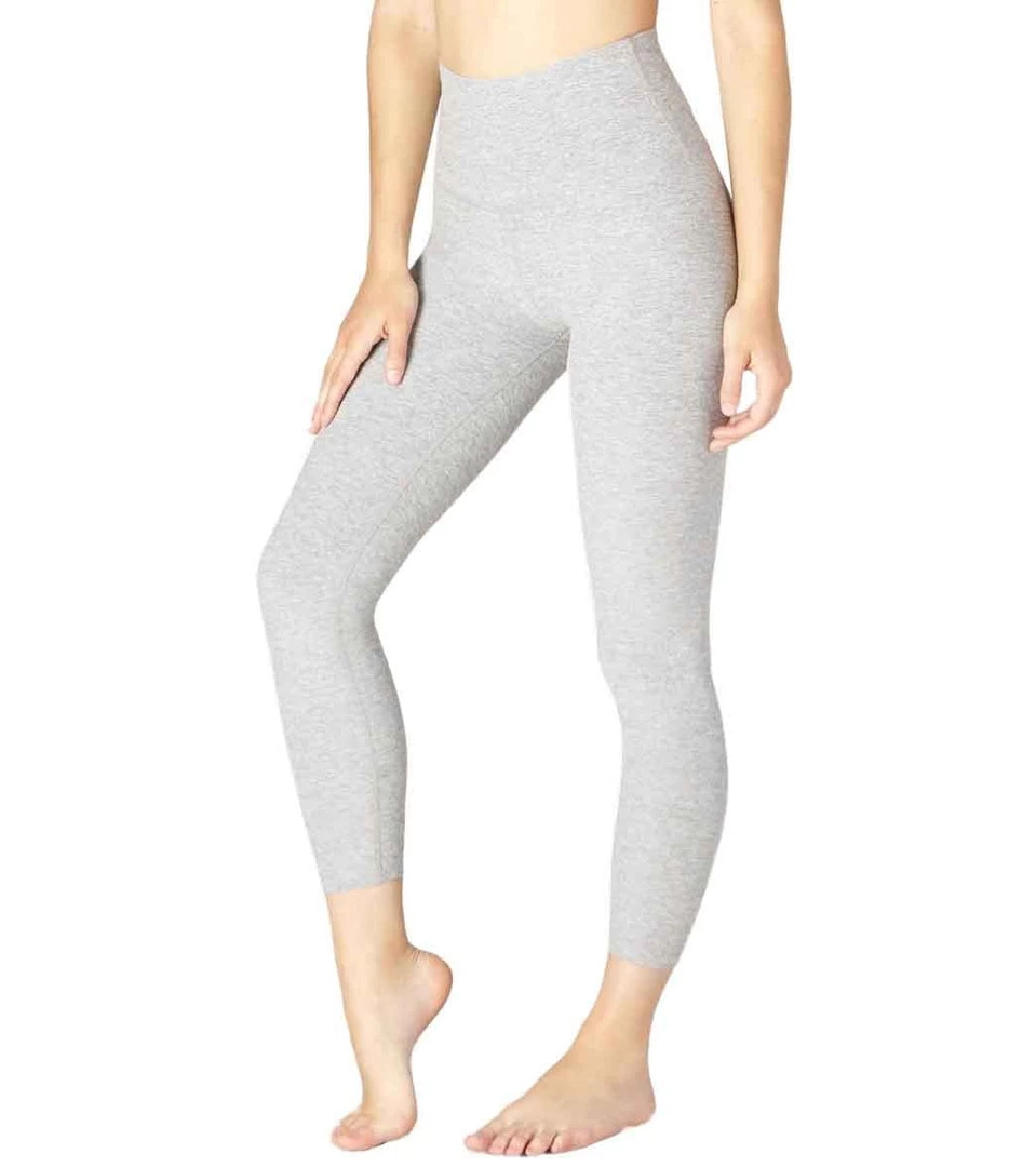 Beyond Yoga Spacedye High Waisted Caught In The Midi 7/8 Yoga Leggings Silver Mist Women 4 Beyond Yoga Spacedye High Waisted Caught In The Midi 7/8 Yoga Leggings Silver Mist Women