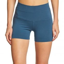 Hard Tail High Rise Yoga Booty Shorts River 13 Hard Tail High Rise Yoga Booty Shorts River