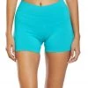 Hard Tail High Rise Yoga Booty Shorts Waterlily CLOTHING 1 Hard Tail High Rise Yoga Booty Shorts Waterlily CLOTHING