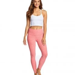 Beyond Yoga Spacedye High Waisted Caught In The Midi 7/8 Yoga Leggings Heatwave Rainwash Women