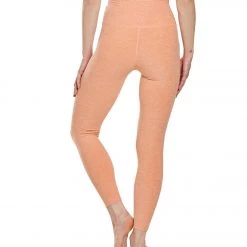 Beyond Yoga Spacedye High Waisted Caught In The Midi 7/8 Yoga Leggings Coral Dust Melon Women