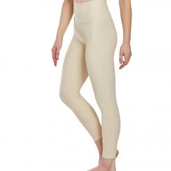 Beyond Yoga Spacedye High Waisted Caught In The Midi 7/8 Yoga Leggings Sandstone Almond