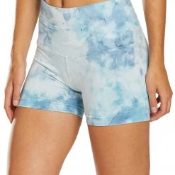 Hard Tail High Rise Yoga Booty Shorts Moonstone Ombre Lava