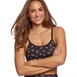 Beyond Yoga Kate Spade Cinched Bow Yoga Sports Bra