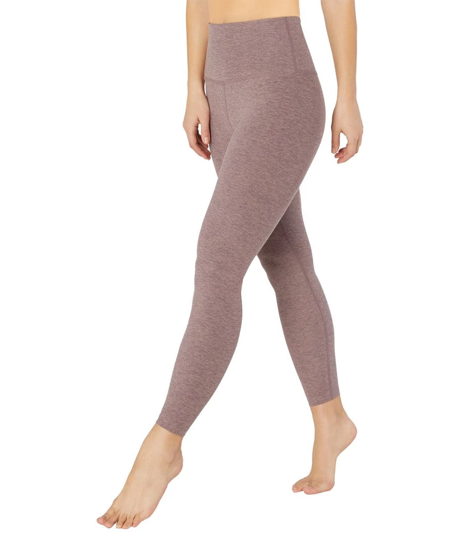 Beyond Yoga Spacedye High Waisted Caught In The Midi 7/8 Yoga Leggings Dusty Mauve/Lilac Luster 4 Beyond Yoga Spacedye High Waisted Caught In The Midi 7/8 Yoga Leggings Dusty Mauve/Lilac Luster