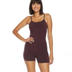 CLOTHING Hard Tail High Rise Yoga Booty Shorts Red Plum