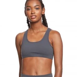 CLOTHING Beyond Yoga Levitate Yoga Sports Bra Gray/Stormy