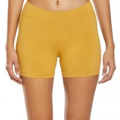 Hard Tail High Rise Yoga Booty Shorts Honeygold CLOTHING