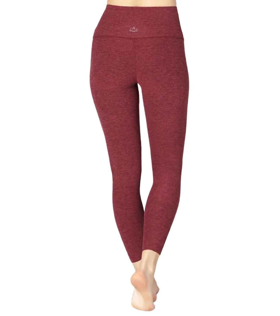 Beyond Yoga Spacedye High Waisted Caught In The Midi 7/8 Yoga Leggings Team Burgundy/Bold Burgundy Women 5 Beyond Yoga Spacedye High Waisted Caught In The Midi 7/8 Yoga Leggings Team Burgundy/Bold Burgundy Women