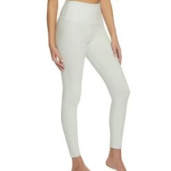 Beyond Yoga Spacedye High Waisted Caught In The Midi 7/8 Yoga Leggings Glacier/White