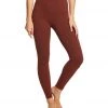 Beyond Yoga Supplex Caught In The Midi High Waisted Leggings Red Rock 2 Beyond Yoga Supplex Caught In The Midi High Waisted Leggings Red Rock