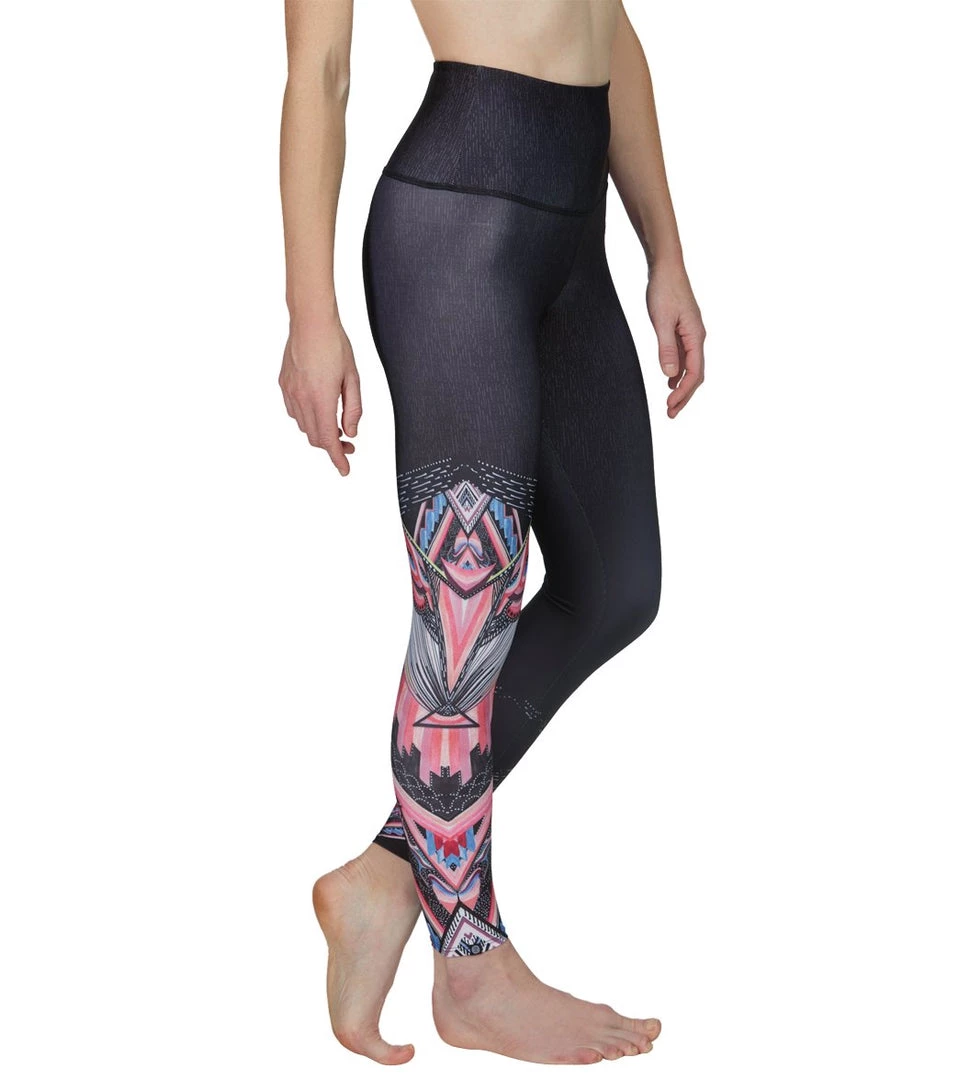 Onzie Graphic High Waisted 7/8 Yoga Leggings Third Eye CLOTHING 4 Onzie Graphic High Waisted 7/8 Yoga Leggings Third Eye CLOTHING