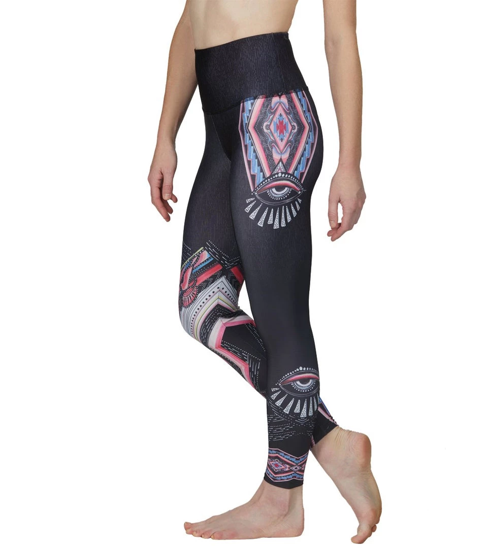 Onzie Graphic High Waisted 7/8 Yoga Leggings Third Eye CLOTHING 7 Onzie Graphic High Waisted 7/8 Yoga Leggings Third Eye CLOTHING