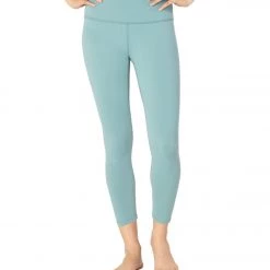 Beyond Yoga Supplex Caught In The Midi High Waisted Leggings True Teal CLOTHING