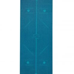 Everyday Yoga Kids' Alignment Yoga Mat 60 Inch 5mm Peacock With Print YOGA MATS & PROPS