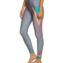 Onzie Graphic High Waisted 7/8 Yoga Leggings Future Primitive