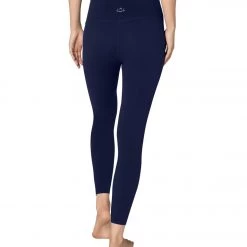 Beyond Yoga Supplex Caught In The Midi High Waisted Leggings Nocturnal Navy CLOTHING