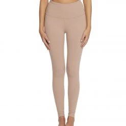 Beyond Yoga Supplex Caught In The Midi High Waisted Leggings Brazen Blush