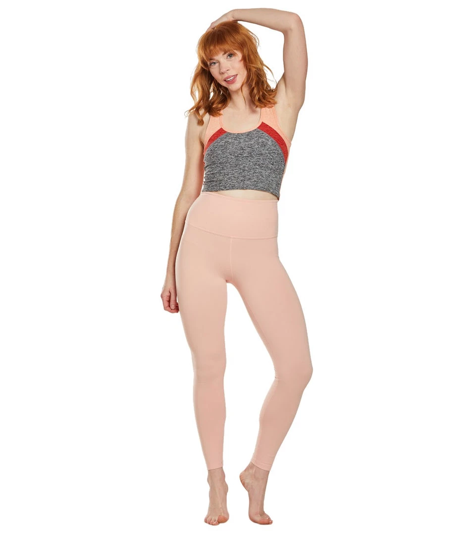 Beyond Yoga Supplex Caught In The Midi High Waisted Leggings Coral Dust CLOTHING 6 Beyond Yoga Supplex Caught In The Midi High Waisted Leggings Coral Dust CLOTHING