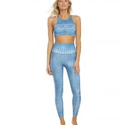 Onzie Graphic High Waisted 7/8 Yoga Leggings Zodiac