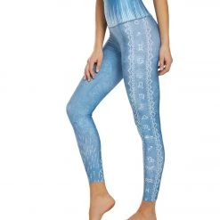 Onzie Graphic High Waisted 7/8 Yoga Leggings Zodiac