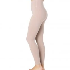 Beyond Yoga Supplex Caught In The Midi High Waisted Leggings Desert Suede CLOTHING