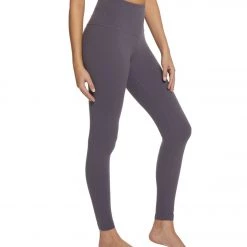 Beyond Yoga Supplex Caught In The Midi High Waisted Leggings Deep Amethyst
