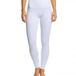 Beyond Yoga Supplex Caught In The Midi High Waisted Leggings White